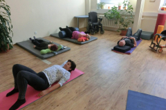 první letošní joga s Krystýnkou
