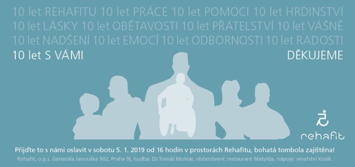 10 let REHAFITU