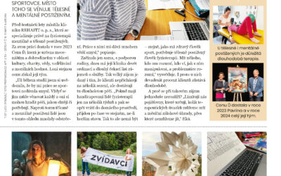 Rozhovor v časopise Vlasta
